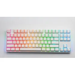Bàn phím cơ Fuhlen T87s Wireless White Red switch