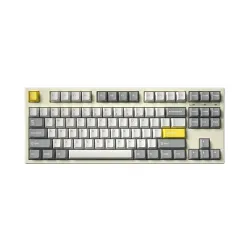 Bàn phím cơ FL-Esports GP87 CP White Grey White sw (Gateron Pro) (USBC/RGB/Hotswap)