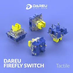 Bộ switch DareU FIREFLY (Tactile) Hotswap Switches – POT x45 sw