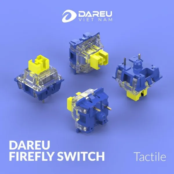 Bộ switch DareU FIREFLY (Tactile) Hotswap Switches – POT x45 sw