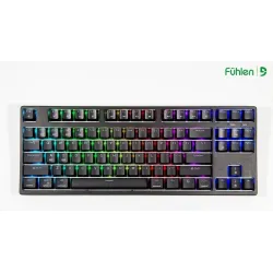 Bàn phím cơ Fuhlen T87s Pro Wireless Black Fuhlen Pro Brown switch