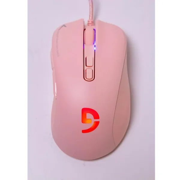 Chuột game Fuhlen G90 (USB/Led/hồng)