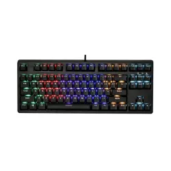 Bàn phím cơ Edra EK387 Huano red sw (usb/màu đen/led rainbow)