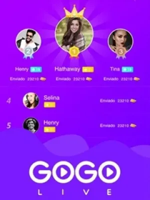 Nạp Gold Bars GOGO LIVE Streaming Video Chat