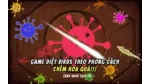Battle of Pathogens - tựa game tiêu diệt virus theo phong cách "chém hoa quả" của Ninja Fruit