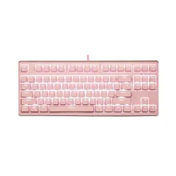 Bàn phím cơ Edra EK387 Pink V2 Blue sw (Edra) (USBC/White Led)
