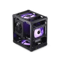 VỎ CASE JONSBO C6 BLACK ( MINI TOWER/MÀU ĐEN)