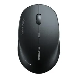 Chuột không dây Edra EM604W (USB/đen)