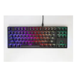 Bàn phím cơ Fuhlen D87S RGB đen Blue sw (USB/RGB/Huano) M87s v2