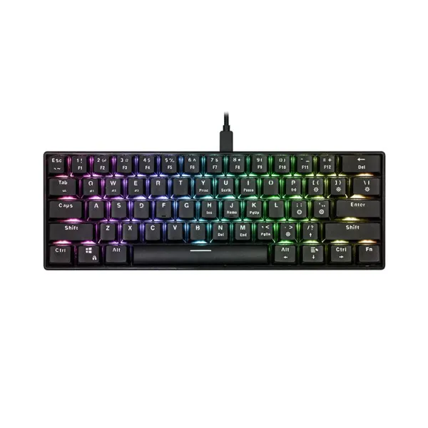 Bàn phím cơ không dây Edra EK361W V2 RGB Red sw (USBC/Bluetooth)