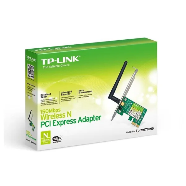 card mng khng dy pci express tp-link tl-wn781nd wireless n150mbps0