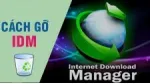 Hướng dẫn cách gỡ bỏ  Internet Download Manager trên Windows 10. 
