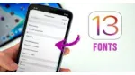 Hướng dẫn cài đặt phông chữ mới trên iOS 13