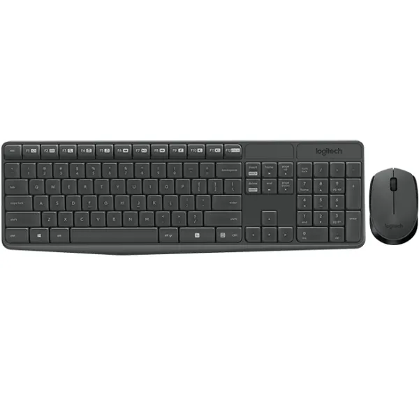 Bộ bàn phím chuột wireless Logitech MK235