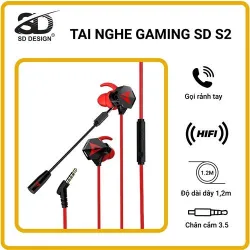 Tai nghe gaming SD Design S2 có Mic